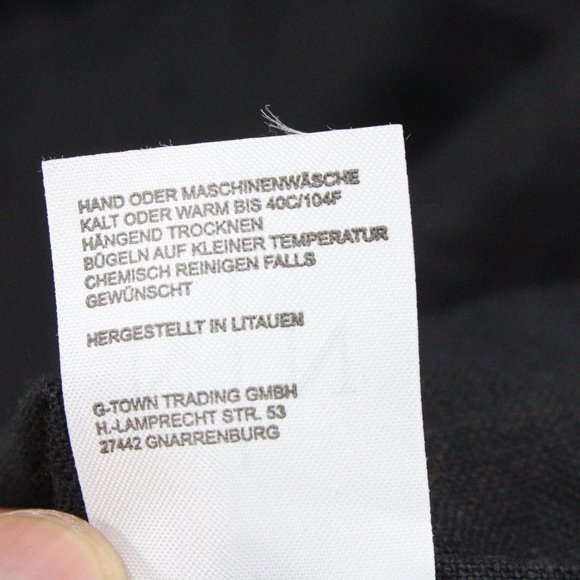 Neu Nomads Linen Shirt Womens Black Button Down Oversized 3/4 Sleeve Size XS - Picture 7 of 10